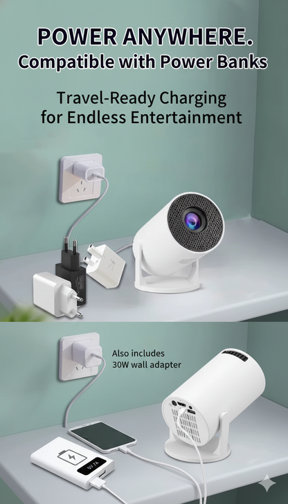 Mini Projector HY300 Mini Full HD Home Theater